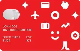 SIQO physical debit card