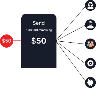 Send and receive digital assets