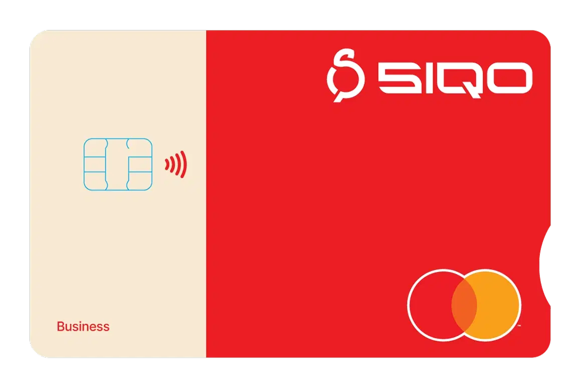 SIQO physical debit card